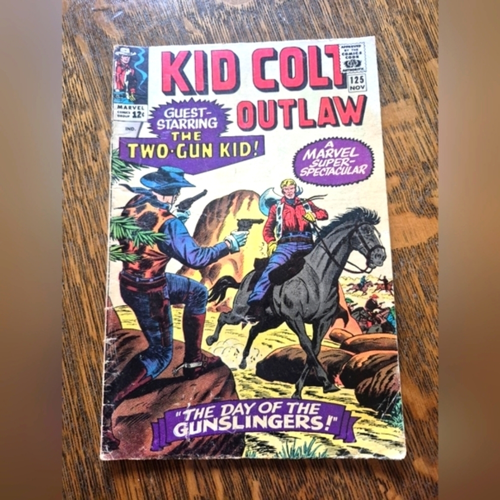 Gold Key Kid Colt Outlaw #125  1965  - Marvel Western  VG